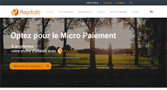 Desktop Screenshot of paydiallo.com